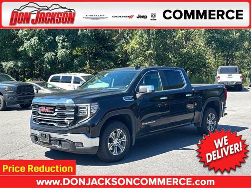 Onyx Black 2025 GMC Sierra 1500 SLT