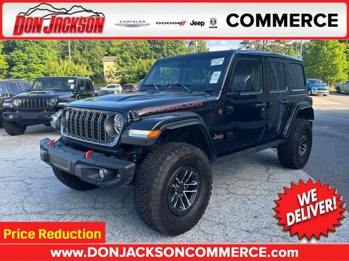 Black Clearcoat 2025 Jeep Wrangler Rubicon