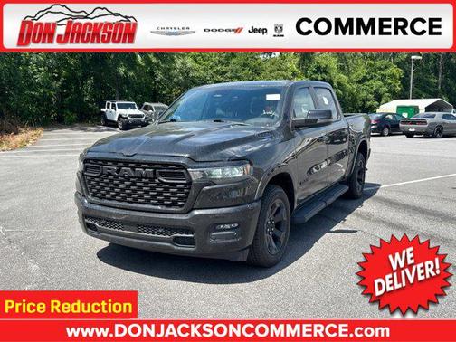 Diamond Black Crystal Pearlcoat 2025 RAM 1500 Big Horn/Lone Star