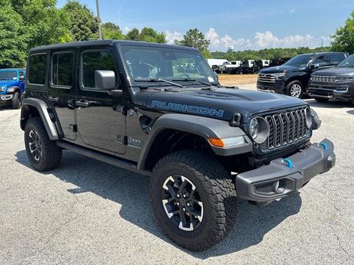Black Clearcoat 2025 Jeep Wrangler 4xe Rubicon