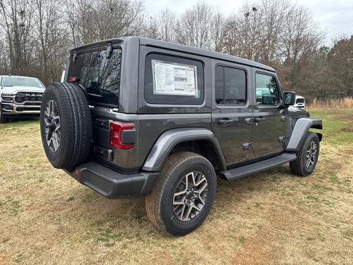 granite crystal metallic clearcoat 2026 Jeep Wrangler 4-Door Sahara 4x4