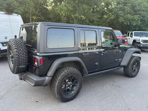 Black Clearcoat 2025 Jeep Wrangler 4xe Willys