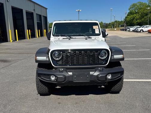 Bright White Clearcoat 2025 Jeep Wrangler 4xe Willys