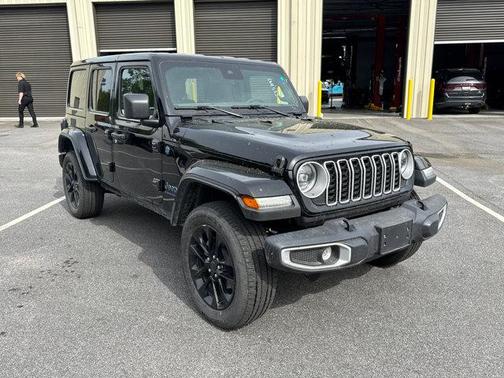 Black Clearcoat 2025 Jeep Wrangler 4xe Sahara