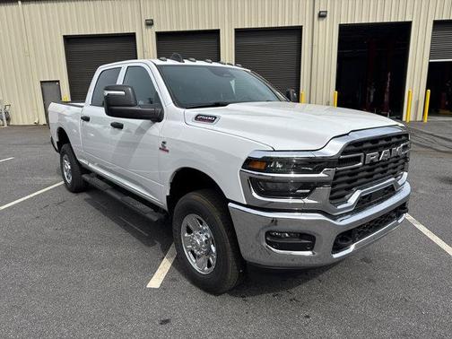 Bright White Clearcoat 2026 RAM 2500 Tradesman Crew Cab 4x4 6'4' Box