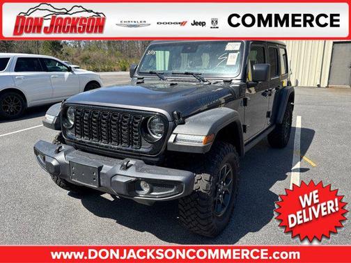 Granite Crystal Metallic Clearcoat 2025 Jeep Wrangler 4xe Willys