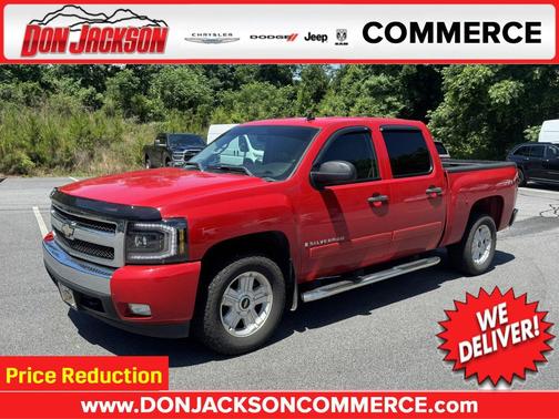 Victory Red 2008 Chevrolet Silverado 1500 LT1 Crew Cab