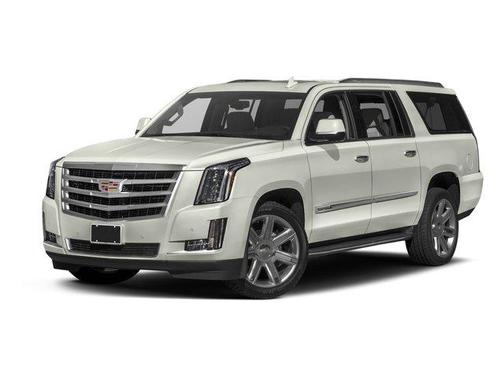 Crystal White Tricoat 2017 Cadillac Escalade ESV Luxury