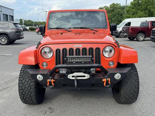 Sunset Orange Pearlcoat 2015 Jeep Wrangler Unlimited Sahara