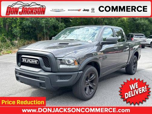 Granite Crystal Metallic Clearcoat 2024 RAM 1500 Classic Warlock Crew Cab 4x2 5'7' Box