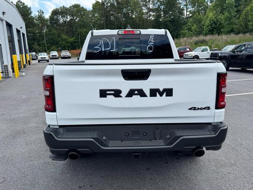 Bright White Clearcoat 2025 RAM 1500 Warlock Crew Cab 4x4 5'7' Box
