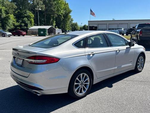 Ingot Silver Metallic 2018 Ford Fusion Energi Platinum
