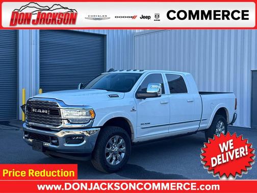 Bright White Clearcoat 2024 RAM 2500 Limited Mega Cab 4x4 6'4' Box