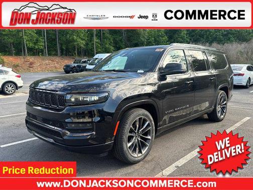 Diamond Black Crystal Pearlcoat 2024 Jeep Grand Wagoneer L Series III Obsidian 4x4