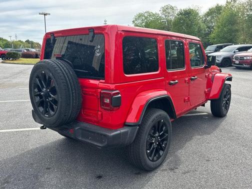 Firecracker Red Clearcoat 2025 Jeep Wrangler 4xe Sahara