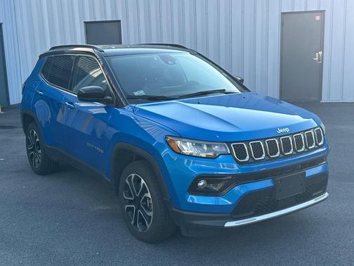 Hydro Blue Pearlcoat 2024 Jeep Compass Limited
