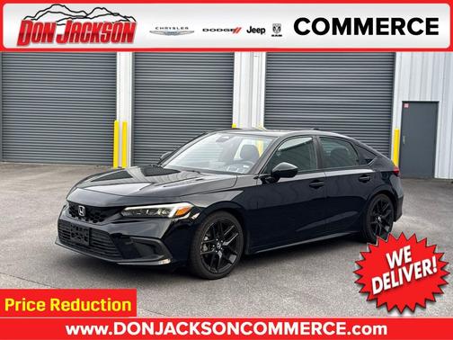 Crystal Black Pearl 2024 Honda Civic Sport
