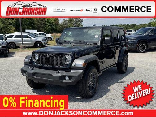 Black Clearcoat 2026 Jeep Wrangler Sport