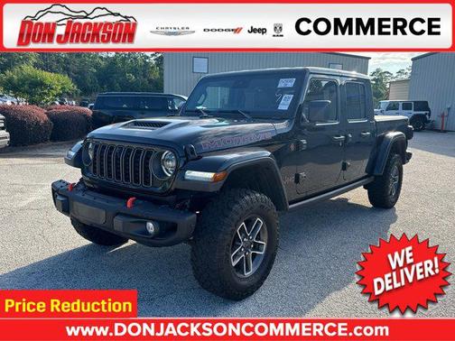Black Clearcoat 2024 Jeep Gladiator Mojave X
