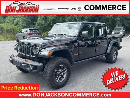 Black Clearcoat 2024 Jeep Gladiator Mojave X