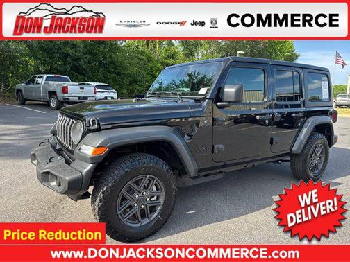 Black Clearcoat 2026 Jeep Wrangler Sport S