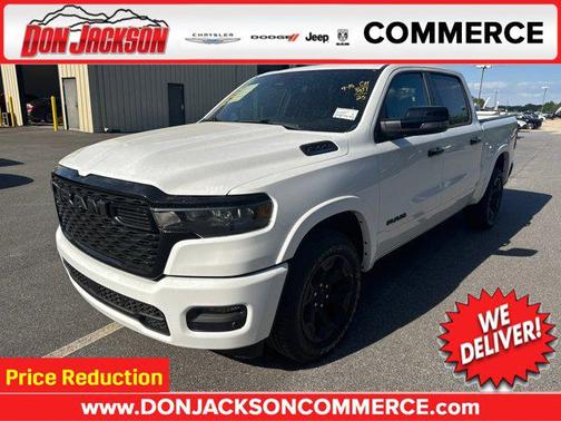 Bright White Clearcoat 2025 RAM 1500 Big Horn/Lone Star