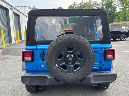 Hydro Blue Pearlcoat 2024 Jeep Wrangler Sport
