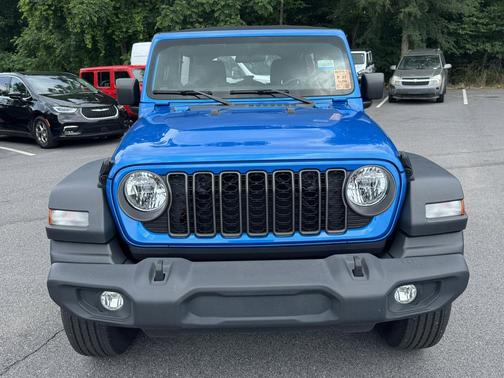 Hydro Blue Pearlcoat 2024 Jeep Wrangler Sport