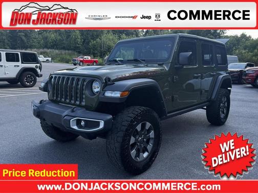 Sarge Green Clearcoat 2022 Jeep Wrangler Unlimited Rubicon