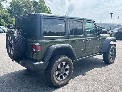 Sarge Green Clearcoat 2022 Jeep Wrangler Unlimited Rubicon