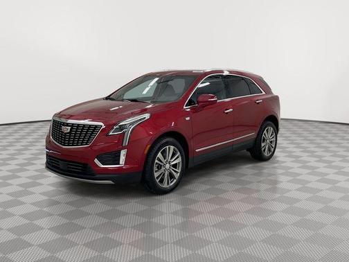Radiant Red Tintcoat 2025 Cadillac XT5 Premium Luxury