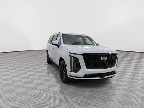 Vibrant White Tricoat 2026 Cadillac Escalade ESV Sport Platinum