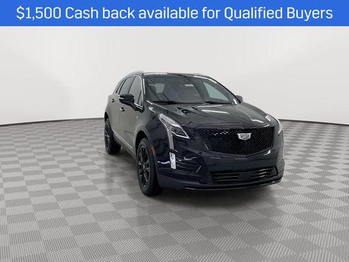 Stellar Black Metallic 2025 Cadillac XT5 Premium Luxury