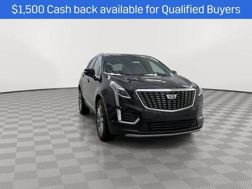 Stellar Black Metallic 2025 Cadillac XT5 Premium Luxury