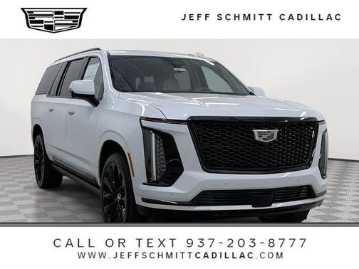 Vibrant White Tricoat 2026 Cadillac Escalade ESV Sport Platinum