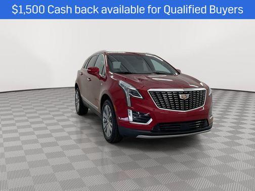Radiant Red Tintcoat 2025 Cadillac XT5 Premium Luxury