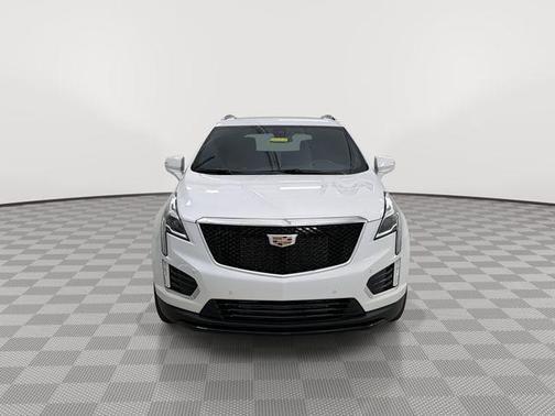 Crystal White Tricoat 2025 Cadillac XT5 Sport