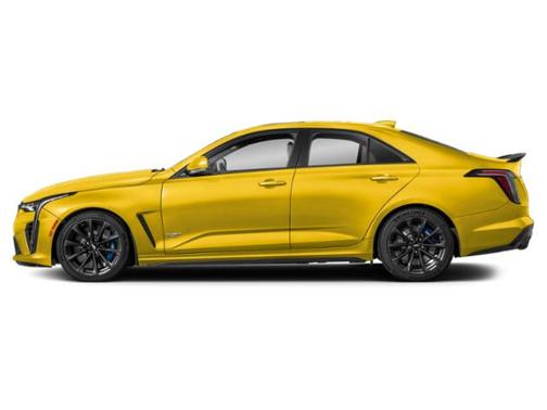 Cyber Yellow Metallic 2026 Cadillac CT4-V V-Series RWD