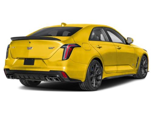 Cyber Yellow Metallic 2026 Cadillac CT4-V V-Series RWD