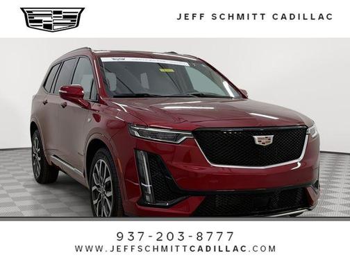 Radiant Red Tintcoat 2025 Cadillac XT6 Sport AWD