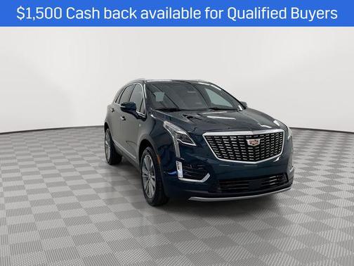 Emerald Lake Metallic 2025 Cadillac XT5 Premium Luxury