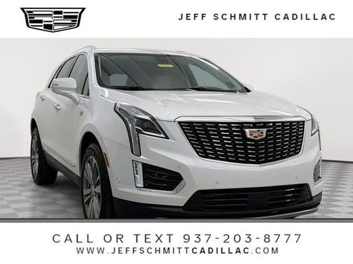 Crystal White Tricoat 2025 Cadillac XT5 Premium Luxury