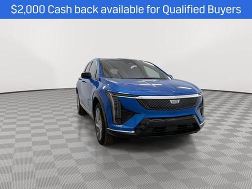 Coastal Blue Metallic 2026 Cadillac OPTIQ Luxury