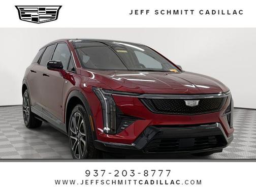 Radiant Red Tintcoat 2025 Cadillac OPTIQ Sport 2 AWD
