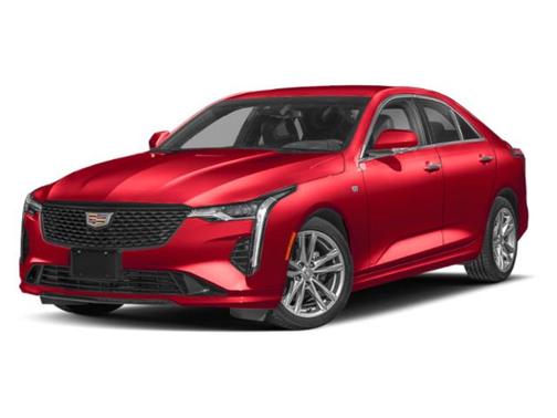 Radiant Red Tintcoat 2025 Cadillac CT4 Premium Luxury RWD