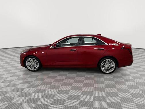 Radiant Red Tintcoat 2025 Cadillac CT4 Premium Luxury RWD