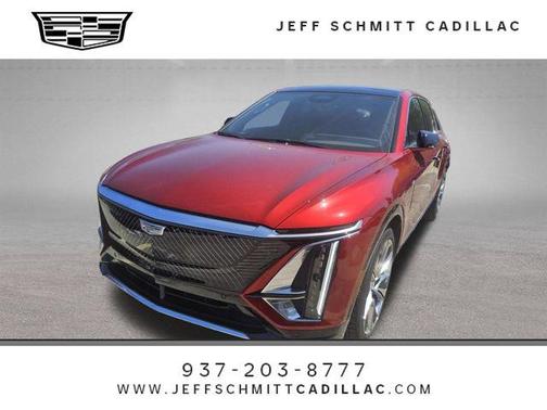 Radiant Red Tintcoat 2025 Cadillac LYRIQ Luxury