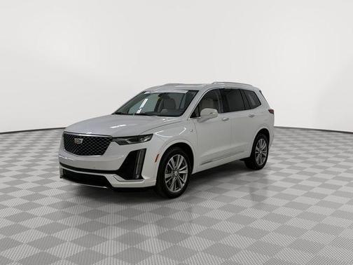 Crystal White Tricoat 2023 Cadillac XT6 Premium Luxury AWD