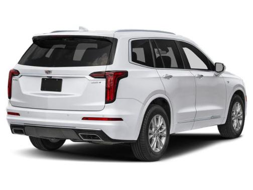 Crystal White Tricoat 2025 Cadillac XT6 Premium Luxury AWD