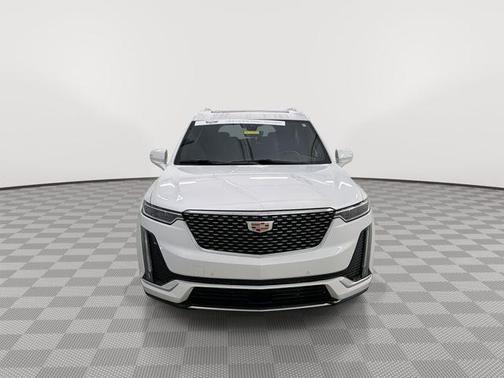 Crystal White Tricoat 2025 Cadillac XT6 Premium Luxury AWD
